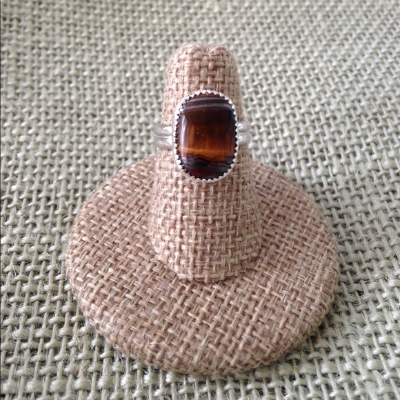 DBL~Designs By Lori~ Jewelry - 💘4.5Ct Red Tigers Eye Ring Handmade